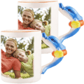 Hrnek - delf�n, 1x potisk, �chop pro prav�ka s vlastn�m obr�zkem